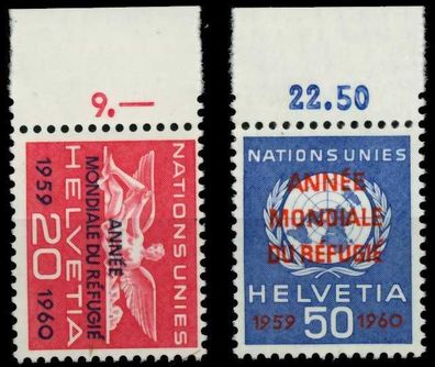 Schweiz-onu Nr 31-32 postfrisch ORA X821656