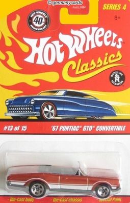 Spielzeugauto Hot Wheels 2008* Pontiac GTO Convertible 1967