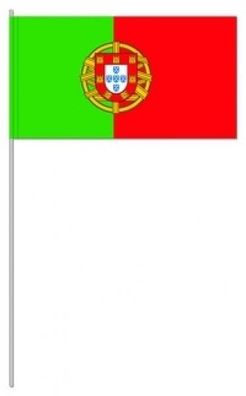 Papierfähnchen "Portugal" 10 Stück