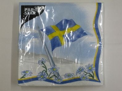 Servietten "Schweden" 20 Stück/ Paket