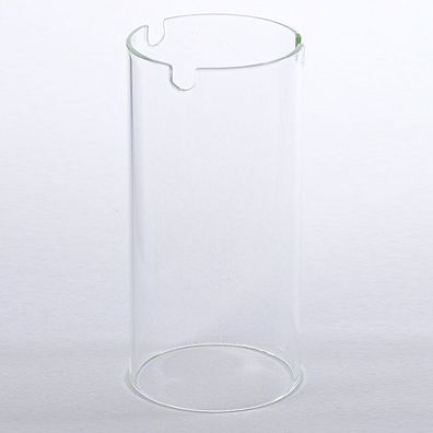 Glaszylinder Ersatzglas für Grablampen Ø8cm - 11,5cm hoch