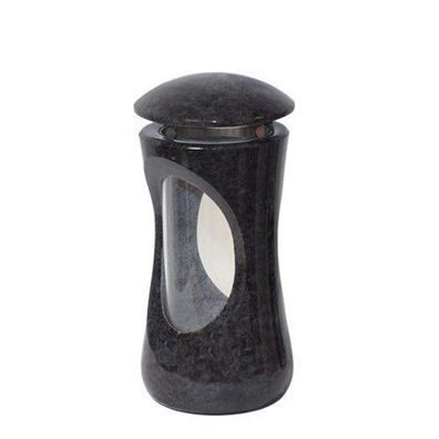 Grablampe orion Granit Grableuchte Grablaterne mit Glaszylinder ORION