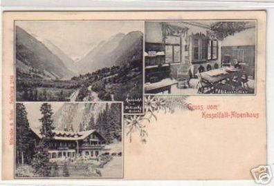 18418 Mehrbild Ak Gruß vom Kesselfall Alpenhaus um 1910