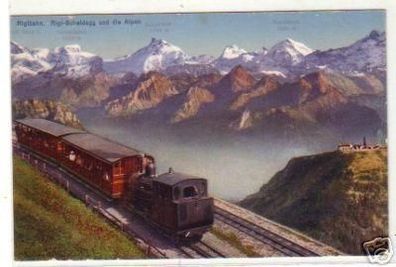 18094 Ak Rigibahn Rigi Scheidegg und die Alpen um 1910