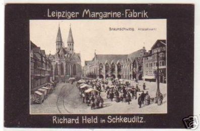 19565 Reklame Ak Leipziger Margarine Fabrik um 1910