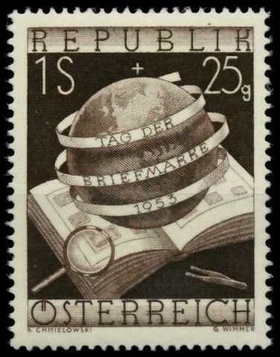 Österreich 1953 Nr 995 postfrisch X7FBECA