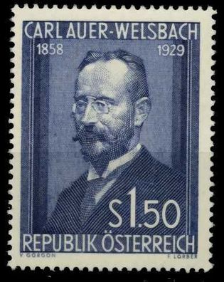Österreich 1954 Nr 1006 postfrisch X7FE02A