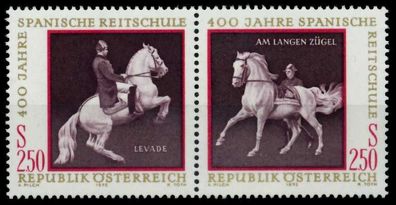 Österreich 1972 Block 2 WZd2 postfrisch WAAGR PAAR X801F2A