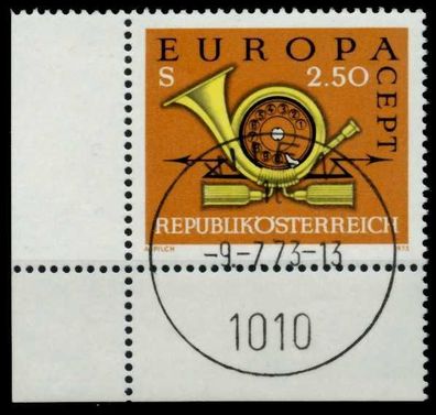 Österreich 1973 Nr 1416 zentrisch gestempelt ECKE-ULI X802522