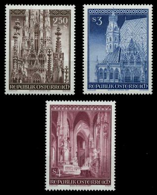 Österreich 1977 Nr 1544-1546 postfrisch S00319A