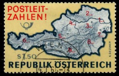 Österreich 1966 Nr 1201 zentrisch gestempelt X818E92