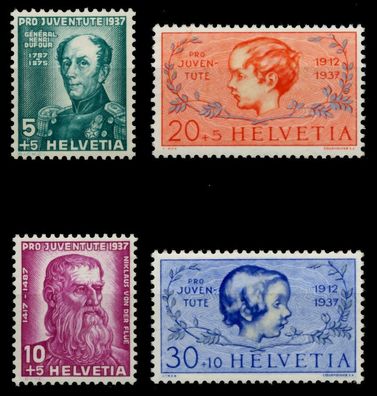 Schweiz PRO Juventute Nr 314-317 postfrisch X826D0A