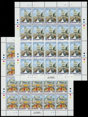 SAN MARINO Nr 1774KB-1775KB postfrisch Kleinbg X8219FA