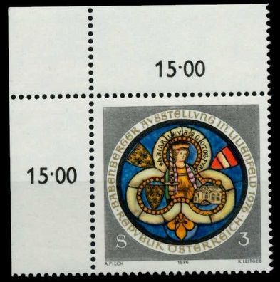 Österreich 1976 Nr 1514 postfrisch ECKE-OLI X805596