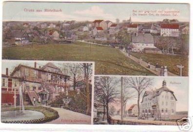 18995 Mehrbild Ak Gruss aus Mittelbach 1909