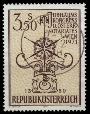 Österreich 1971 Nr 1359 zentrisch gestempelt X7FE52A