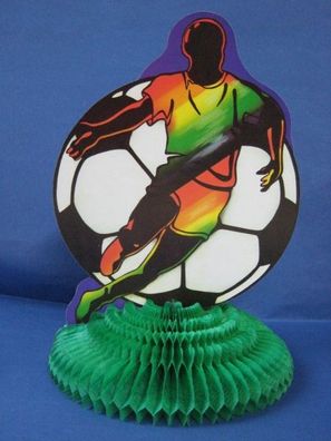Wabendeko-Tischdeko "Fußballer" 27 cm