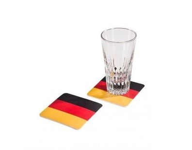 Glas-Untersetzer "Deutschland" 8 Stück