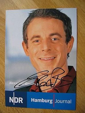 NDR Fernsehmoderator Alexander Bommes - handsigniertes Autogramm!!!