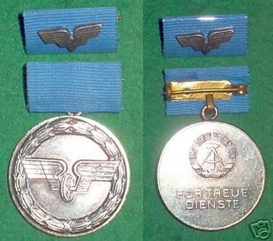DDR Medaille Deutsche Reichsbahn in Silber