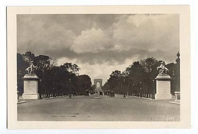 Frankreich 1950er Jahre - Paris Champs-Elysées, AK 833 Foto Ansichtskarte Postkarte