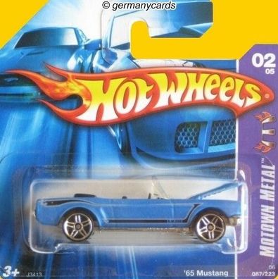 Spielzeugauto Hot Wheels 2006* Ford Mustang 1965