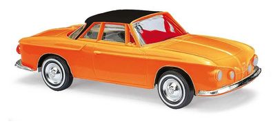 Busch 45807, Karmann Ghia 1600 zweifarbig, Orange, H0 Modell 1:87