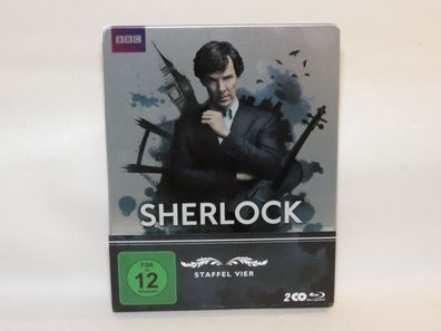 Sherlock - Staffel 4 - Steelbook - Blu-ray