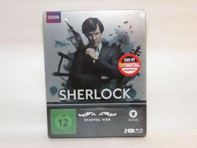 Sherlock - Staffel 4 - Steelbook - Blu-ray - OVP