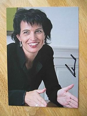 Bundesrätin Doris Leuthard - handsigniertes Autogramm!