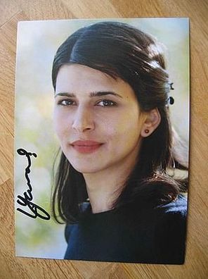 Tatort Schauspielerin Lale Yavas - handsigniertes Autogramm!!!