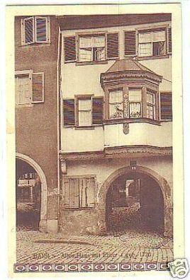 18765 Ak Barr Frankreich altes Haus mit Erker um 1940