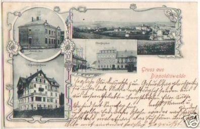 16560 Mehrbild Ak Gruss aus Dippoldiswalde 1900