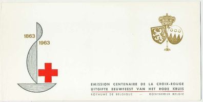 Belgien 1963 Markenheftchen Rotes Kreuz 1327 X8050EA