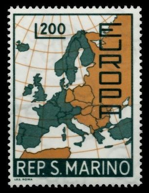 SAN MARINO 1967 Nr 890 postfrisch S5D66C2