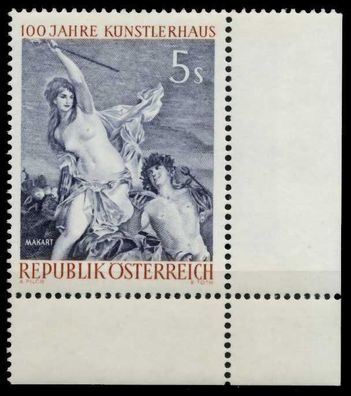 Österreich 1961 Nr 1090 postfrisch ECKE-URE X7F3856