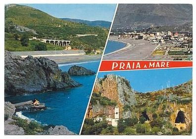 Italien 1950er Jahre - Praia a Mare, AK 912 Ansichtskarte Postkarte