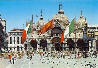 Italien 1960er Jahre - Venedig Basilica di S. Marco, AK 423 Ansichtskarte Postkarte