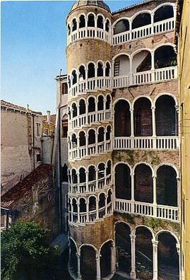Italien 1960er Jahre - Venedig Scala Minelli, AK 713 Ansichtskarte Postkarte