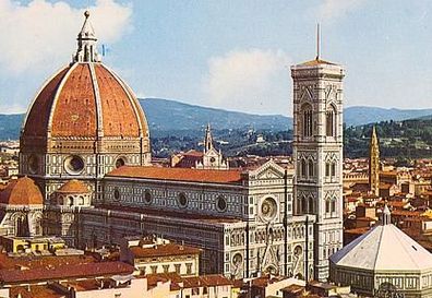 Italien 1970 - Florenz Cattedrale S. Maria del Fiore, AK 699 Ansichtskarte Postkarte