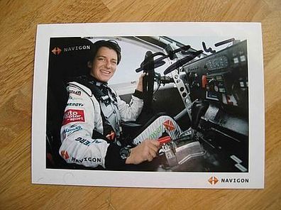 DTM- und Rallye-Fahrerin Ellen Lohr - handsigniertes Autogramm!!!