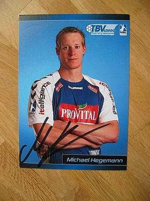 Handball Bundesliga TBV Lemgo Michael Hegemann - handsigniertes Autogramm!!!