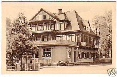 18438 Ak Sitzendorf Thür. HO Hotel "Zur Linde" 1954