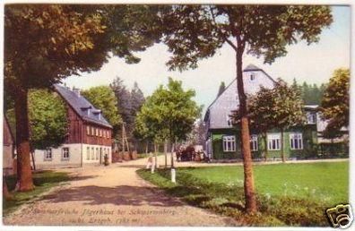 19875 Ak Sommerfrische Jägerhaus b. Schwarzenberg 1912