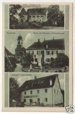 17058 Mehrbild Ak Kunreuth Gasthaus usw. um 1925