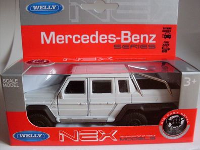 Mercedes-Benz G 63 AMG 6x6, Welly Auto Modell 1:36