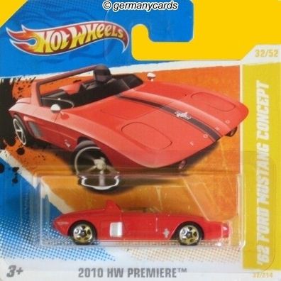 Spielzeugauto Hot Wheels 2010* Ford Mustang Concept 1962