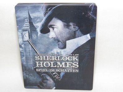 Sherlock Holmes - Spiel im Schatten - Robert Downey Jr. - Steelbook - Blu-ray