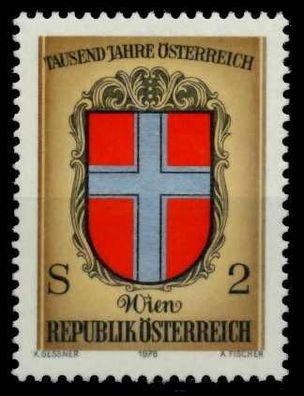 Österreich 1976 Nr 1530 postfrisch S5B91CA