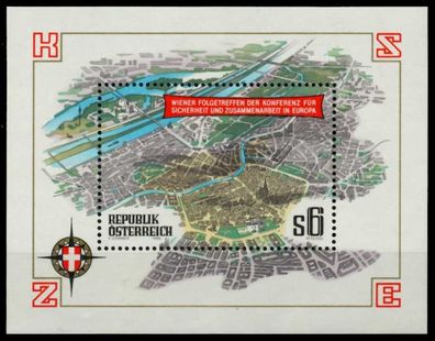 Österreich Block 8 postfrisch S5AABC6